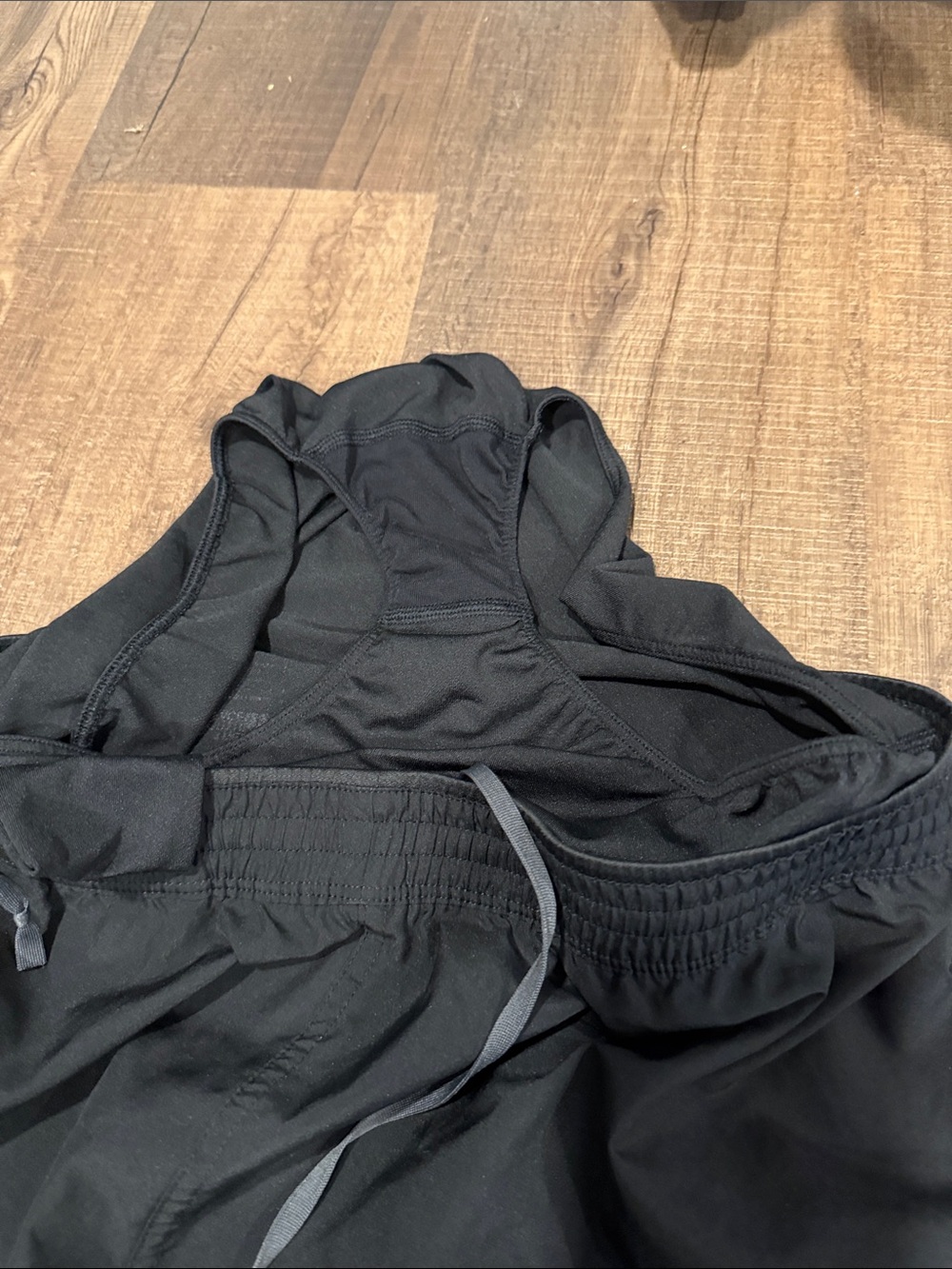 The North Face Black Women's Running Shorts with Drawstring - Picture 4 of 6